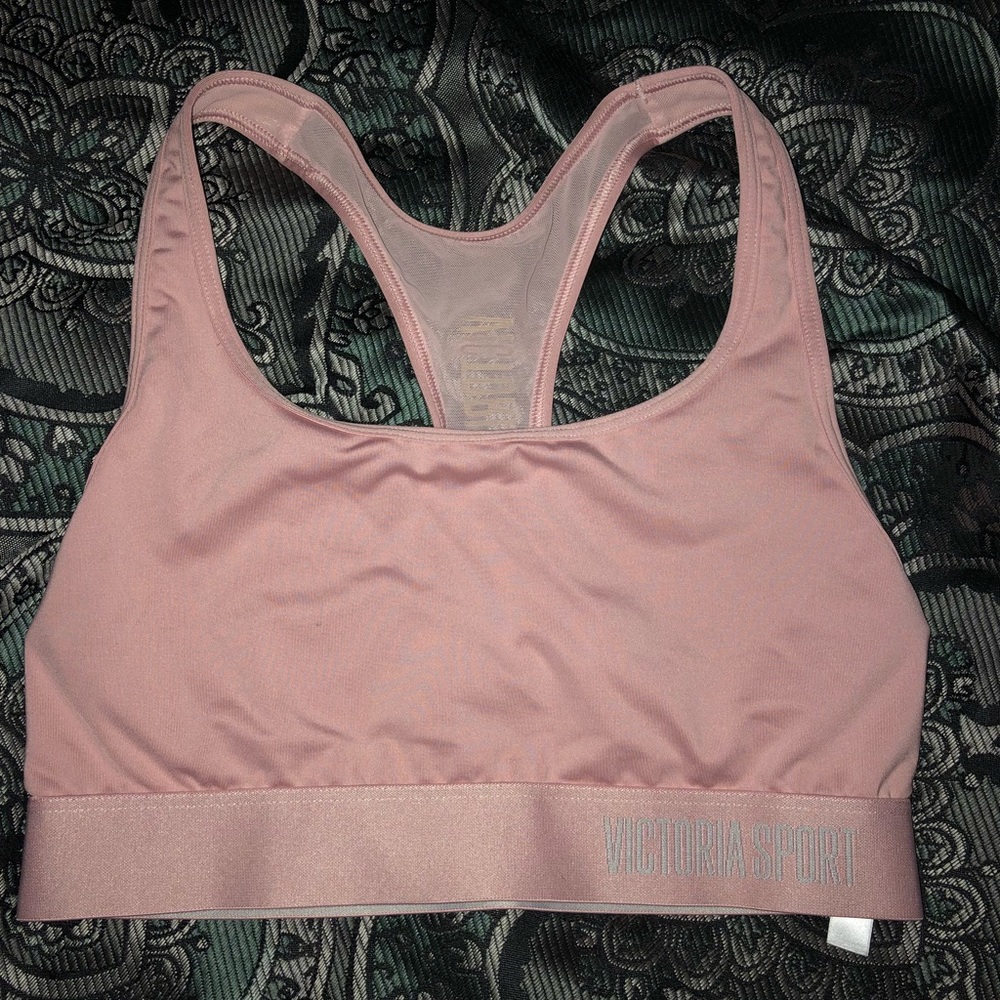 VS Light pink sports bra